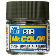 Mr Hobby -Gunze Mr. Color (10 ml) Dunkelgrün 3414