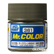 Mr Hobby -Gunze Mr. Color (10 ml) Dunkelgrün BS641
