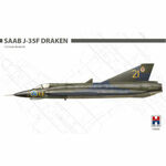 Saab J-35F Draken in 1:72