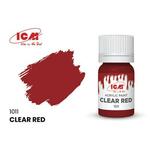 CLEAR COLORS Clear Red bottle 12 ml