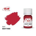 RED Matt Red bottle 12 ml
