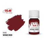 RED Wine Red bottle 12 ml