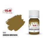 BROWN Green Brown bottle 12 ml
