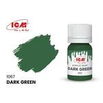 GREEN Dark Green bottle 12 ml