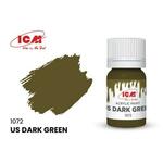 GREEN US Dark Green bottle 12 ml