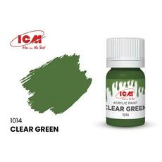 CLEAR COLORS Clear Green bottle 12 ml