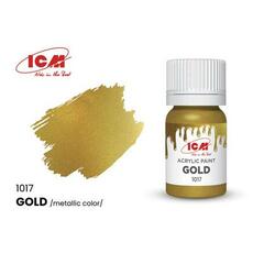 METALLIC COLORS Gold bottle 12 ml