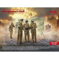 Montgomery\'s Staff (100% new molds) in 1:35