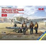 RAF Bomber and Torpedo Pilots (1939-1945) (100% new molds) in 1:48