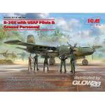 B-26K with USAF Pilots & Ground Personnel in 1:48