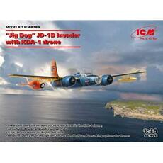 \'\'Jig Dog\' JD-1D Invader with KDA-1 drone in 1:48