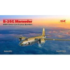 B-26G Marauder, amerikanisch-französischer Bomber aus dem Zweiten Weltkrieg in 1:48