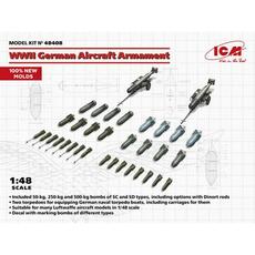 WWII German Aircraft Armament (100% new molds) in 1:48
