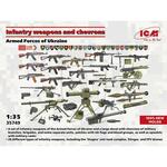 Infantry weapons and chevrons of the Armed Forces of Ukraine (100% new molds) in 1:35