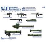 NATO Individual Weapon Set A (Ein Bausatz inkl. 2 Stück jeder Waffe) in 1:35