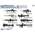 NATO Individual Weapon Set B (Ein Bausatz inkl. 2 Stück jeder Waffe) in 1:35