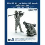 Stinger/Javelin Operators Set (Resin) in 1:35