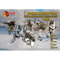 Deutsche Artilleriebesatzung (Winteruniform) & 10,5cm LG 42/43 in 1:32