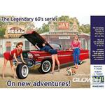 The Legendary 60\'s series. On new adventures! in 1:24