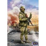 Ukrainischer Soldat,Verteidigung Kiews,März 2022Russisch-Ukrainischer Kriegsserie,Bausatz Nr. in 1:24