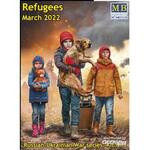 Russian-Ukrainian War series, Kit No 5. Refugees, March 2022 in 1:35
