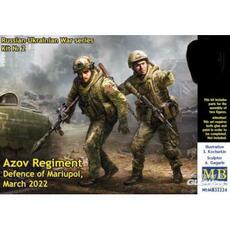 Russian-Ukrainian War series,Kit No 2.Azov Regiment,Defence of Mariupol,March20 in 1:35