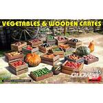Vegetables & Wooden Crates in 1:35