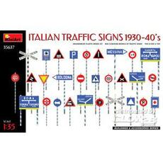 ITALIAN TRAFFIC SIGNS 1930-40s in 1:35