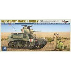 M3 STUART Mk I ´HONEY´ light tank in 1:72