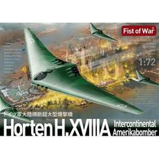 Deutscher WW2 Horten H.XVIIIA Intercontinental Amerikabomber in 1:72