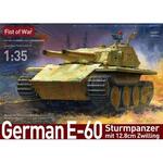 Fist of war, WWII German E-60 heavy tank with twin in 1:35