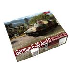 Fist of War Deutscher E60 Ausf.D später Typ 12,8cm Panzer in 1:35