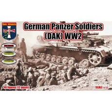 German Panzer Soldiers (DAK) WW2 in 1:72