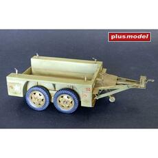 US trailer M7 tandem axle in 1:35