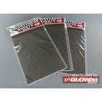 Polystyrene sheets black 0,3