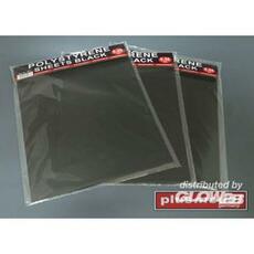 Polystyrene sheets black 0,2 big