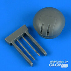 A-26 Invader gun turret type 2 for ICM in 1:48