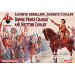 Jacobite Rebellion. Jacobite Cavalry. Bonnie Prince Charlie and Scottish Cavalry in 1:72