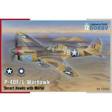 P-40F/L Warhawk ‘Desert Hawks with Merlin’ in 1:72