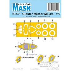 Gloster Meteor Mk.3/4 MASK in 1:72