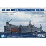 USS ABSD-1 Large Auxiliary Floating Dry Dock in 1:700