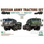Russian Army Tractors KZKT-537L & MAZ537 1+1