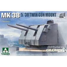 MK.38 5\'\'/38 TWIN GUN MOUNT (Metal barrel) in 1:35