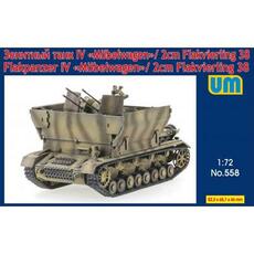 Flakpanzer IV Mobelwagen/2cm Flakvierling38 in 1:72