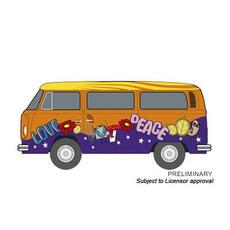 VW Bus T2b \"Peace and Love\"