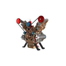 2-Zylinder Motor Technikbausatz