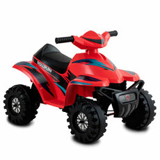 ATV Mini Quad Racing, 6V, rot elektrisches Kinderaufsitzfahrzeug