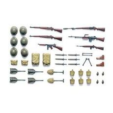 1:35 Diorama-Set WWII US Infant. Waffen