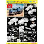1:35 German 3t 4x2 Cargo Truck (2 in 1)