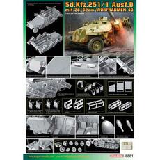 1:35 Sd.Kfz.251/1 Ausf.D m.28/32cm WR 40